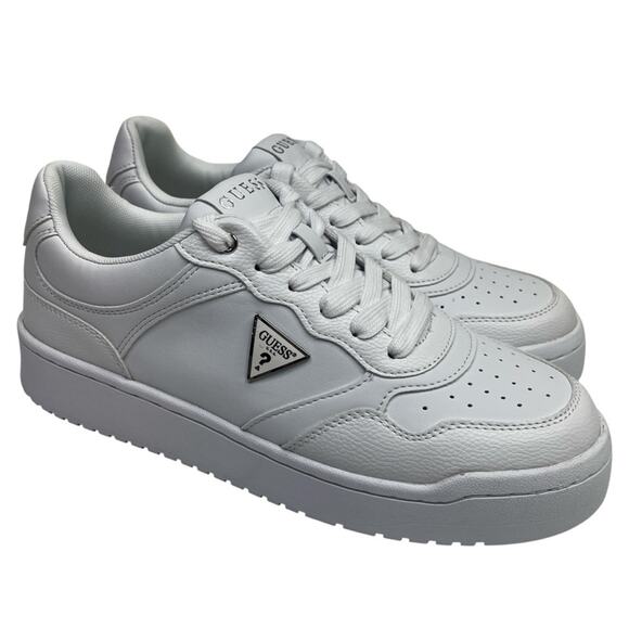 GUESS Miram Platform Lace-Up Court Casual sneakers white - 11 - Picture 2 of 13